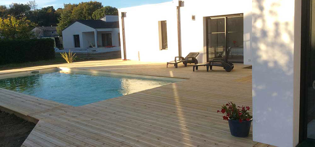 Terrasse bois résineux