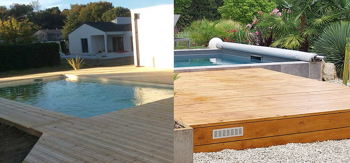 Terrasse Pin ou Douglas